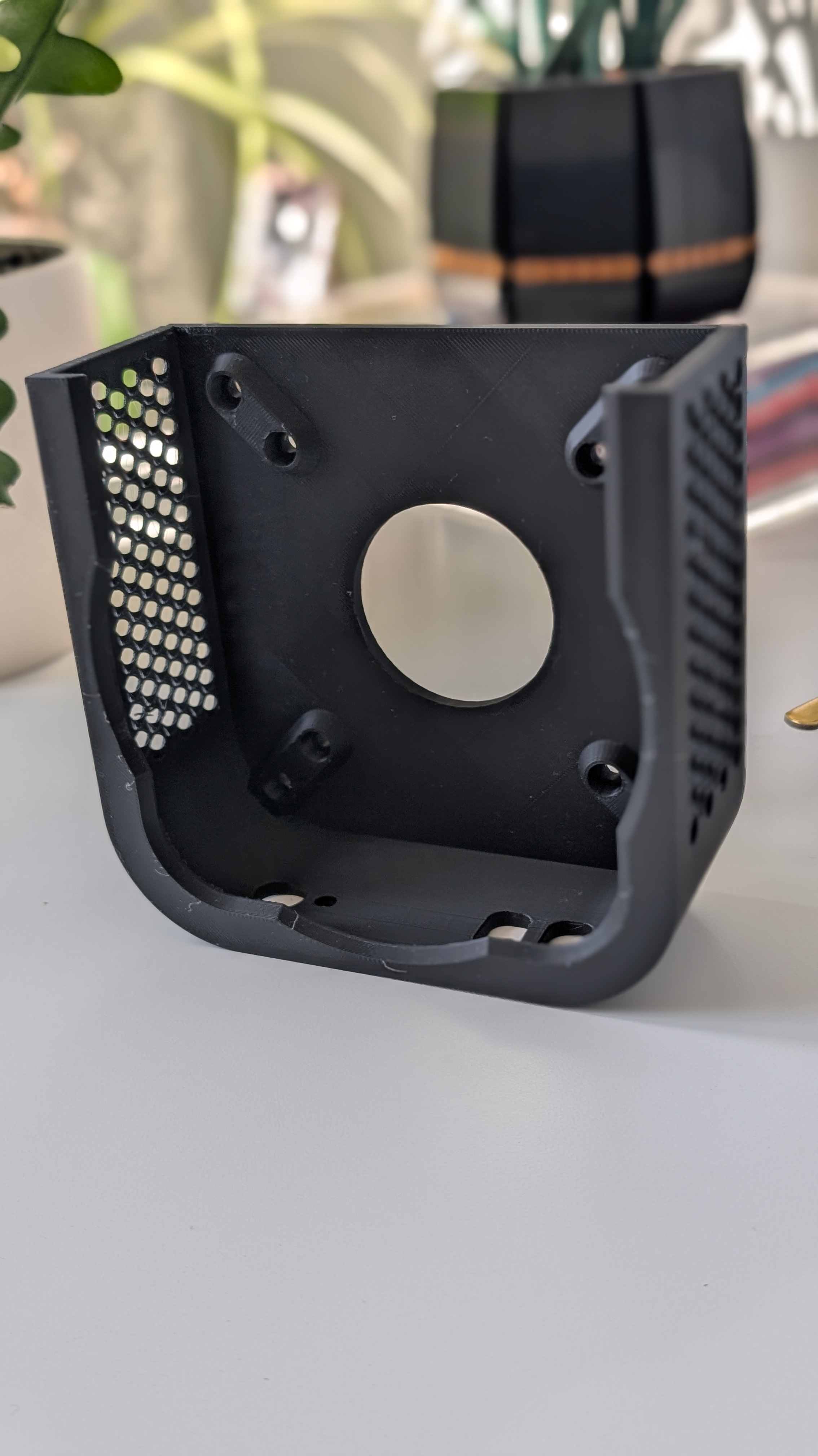 Mac Mini Mount Side Front - Printed